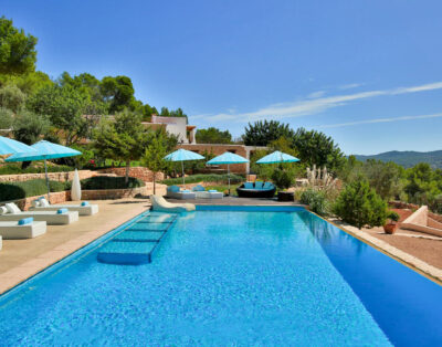 Villa Sa Vorera Luxurious Near the Beach in Ibiza, Spain