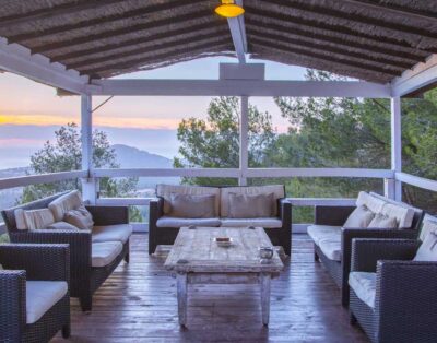 White Window Beautiful Sea View Finca in Ibiza, Spain